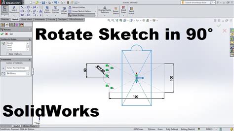 how to rotate a sketch in solidworks and why you should consider the impact on your design