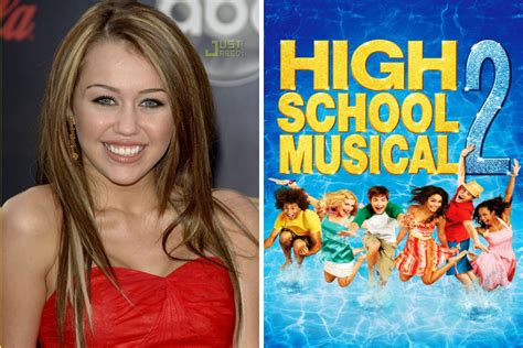 was miley cyrus indeed in high school musical 2